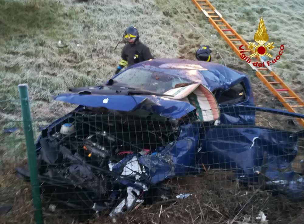 Incidente A4 ferita una giovane donna a Grisignano